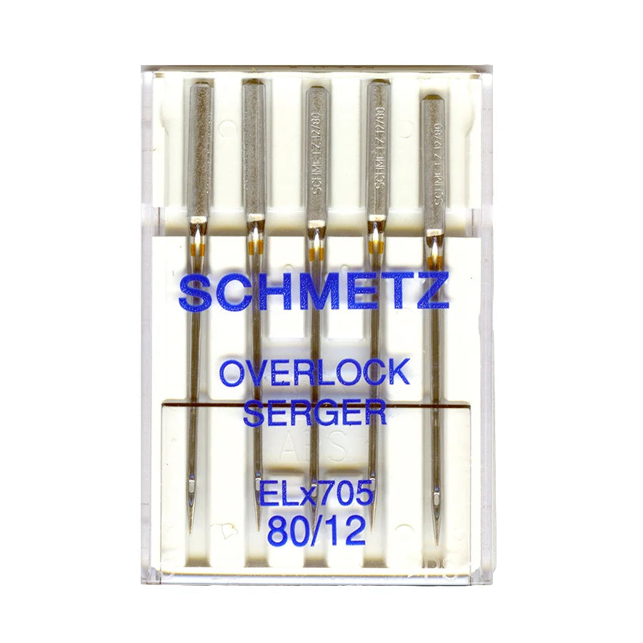 Schmetz ELx705 Chrome Finish Serger Needles - Packs of 5