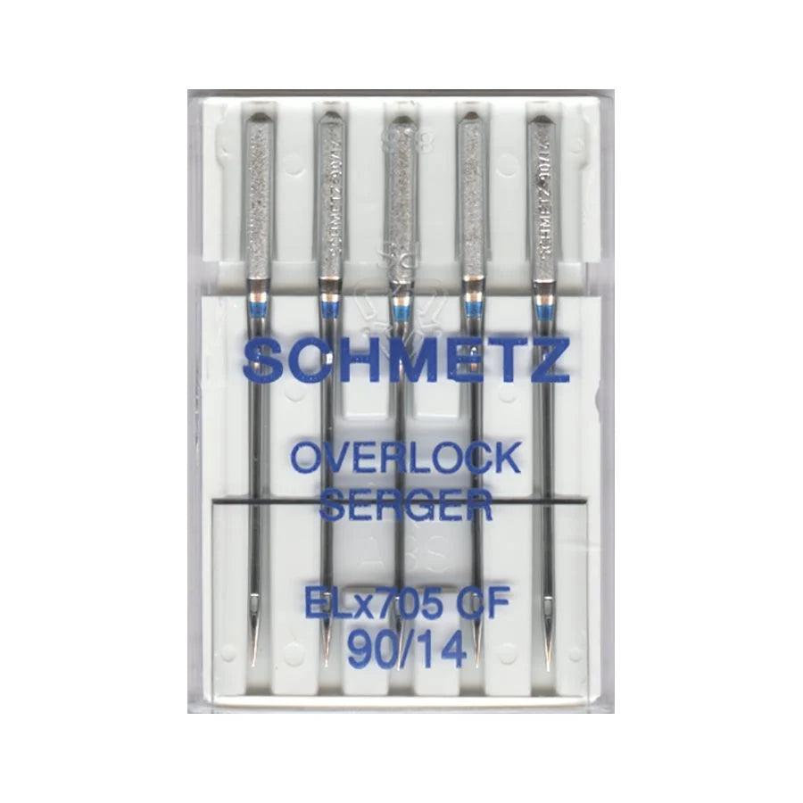 Schmetz ELx705 Chrome Finish Serger Needles - Packs of 5
