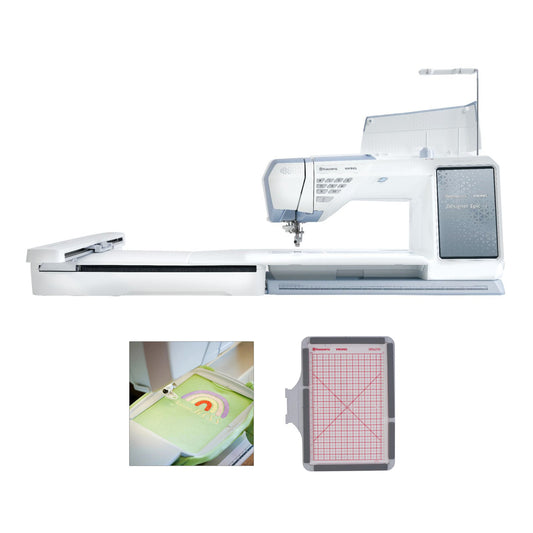 Viking Designer Epic 3 Nordic Frost Sewing and Embroidery Machine