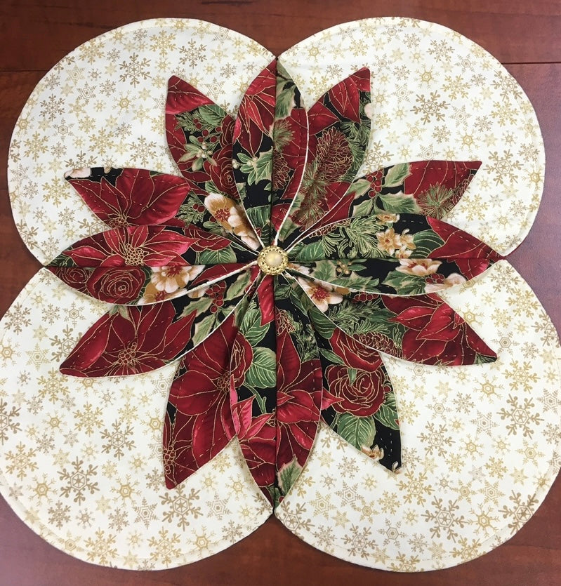 Poinsettia Table Topper Class