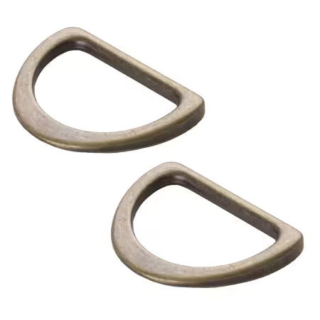 ByAnnie Flat D Ring, 1-1/2" - 2 Pack