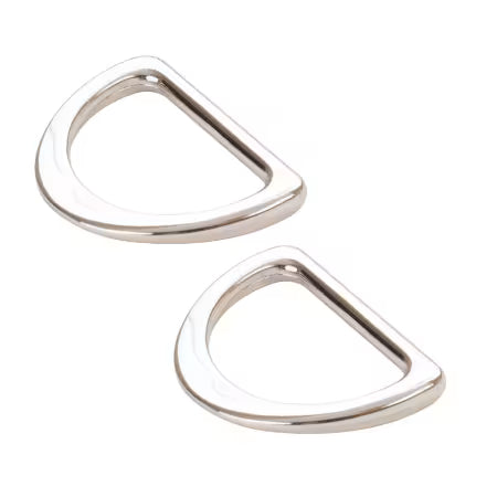 ByAnnie Flat D Ring, 1-1/2" - 2 Pack