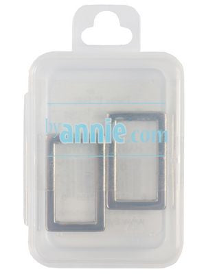 ByAnnie 1" Rectangle Ring - 2 Pack