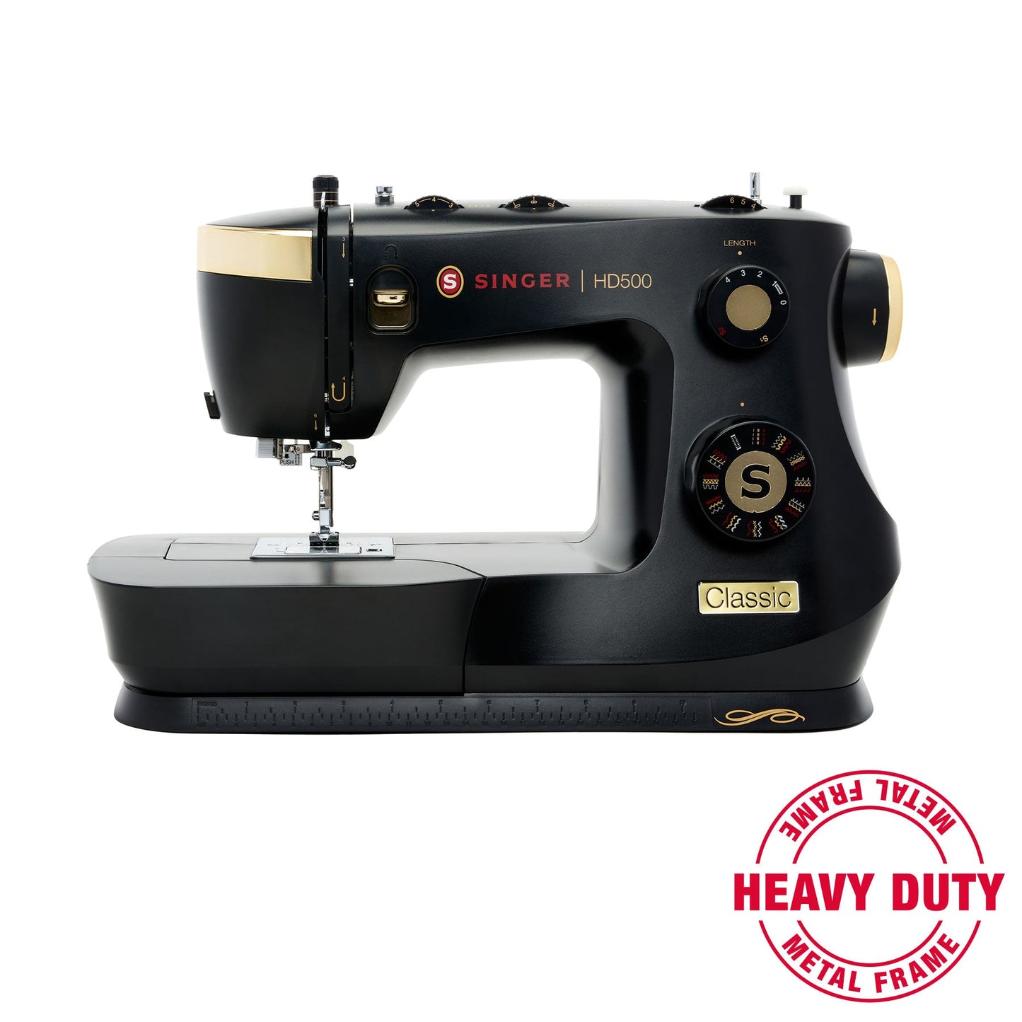 Singer HD500 Classic Black Heavy Duty Sewing Machine