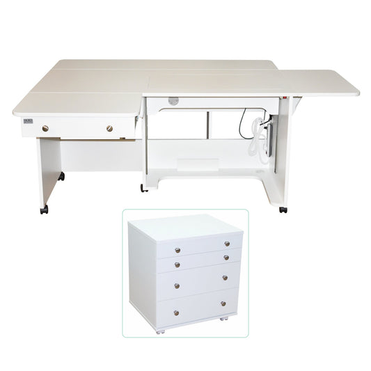 Horn 8280 Quilter's Dream XL quilting cabinet with storage unit