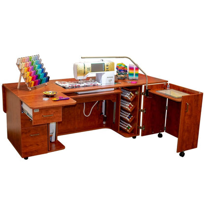 Horn 8090 Combo Sewing, Embroidery, and Quilting Cabinet