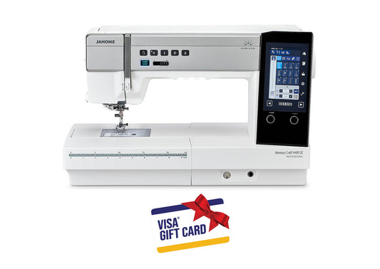 Janome Horizon Memory Craft 9480QC Professional Sewing & Quilting Machine