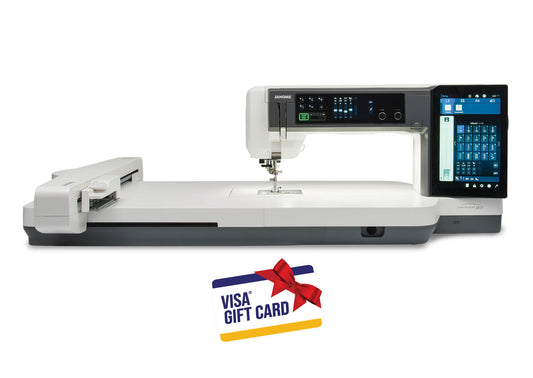 Janome Continental M17 Professional Sewing, Quilting, & Embroidery Machine
