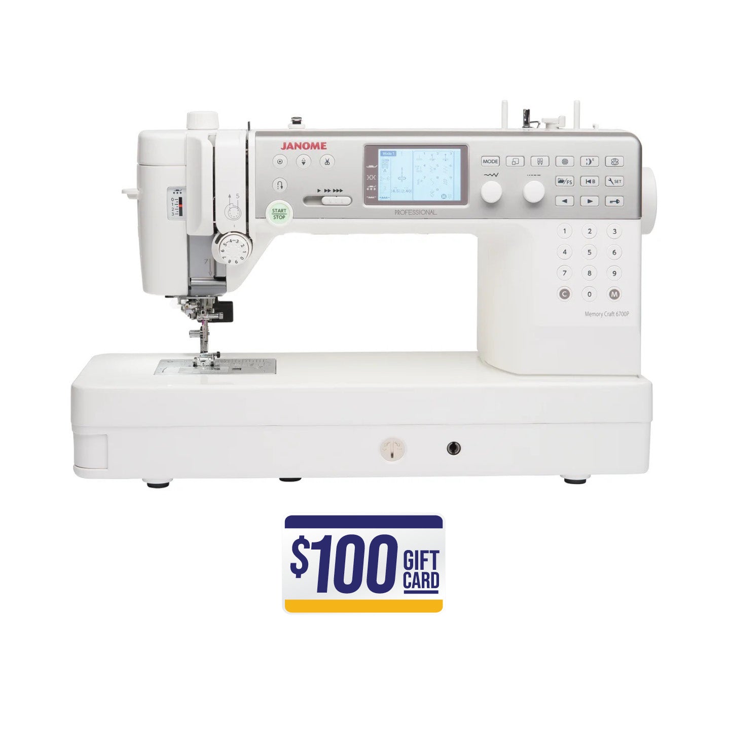 Janome Memory Craft 6700P Sewing and Quilting Machine