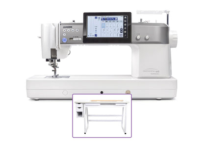 Janome Continental M8 Professional Quilting & Sewing Machine - Quality Sewing & Vacuum