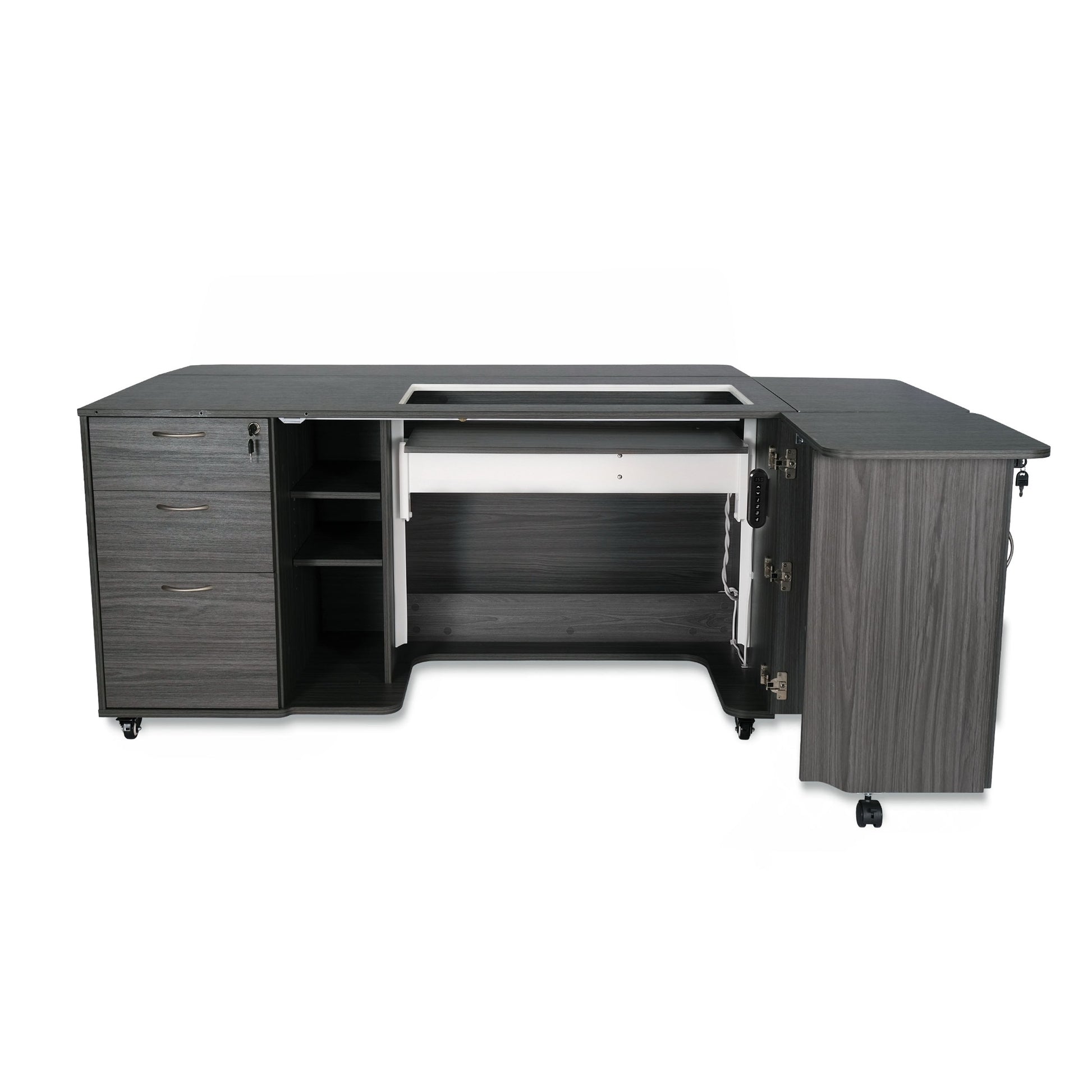 Kangaroo Sydney Sewing Cabinet with Electric Lift