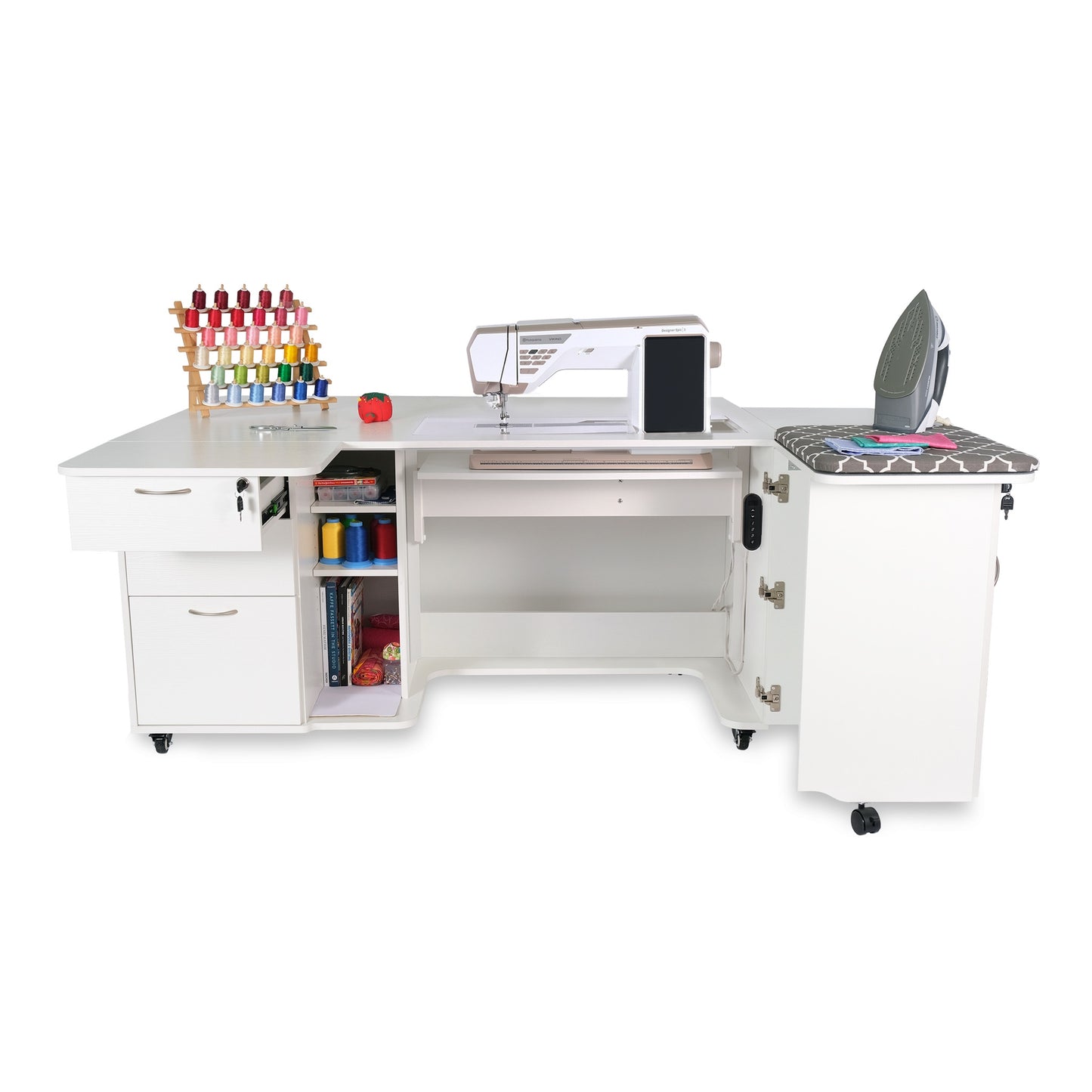 Kangaroo Sydney Lite EL Sewing Cabinet - Quality Sewing & Vacuum