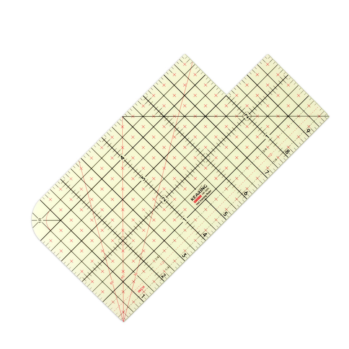 Hot Ironing Ruler, 10in x 5in