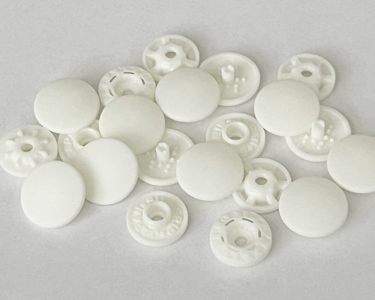 FingerSnap Tool-less Plastic Snap Fasteners 13mm