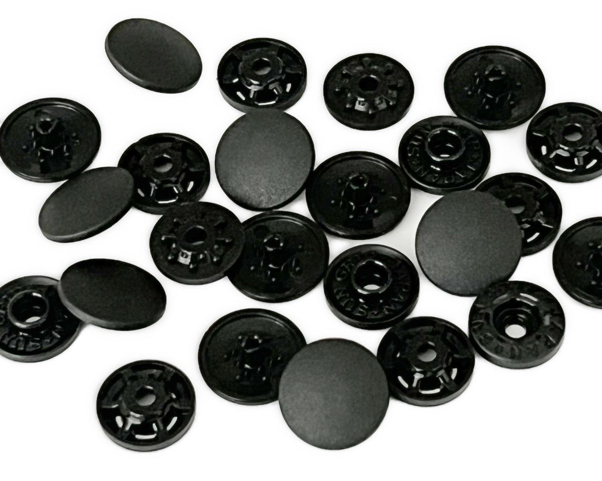 FingerSnap Tool-less Plastic Snap Fasteners 13mm