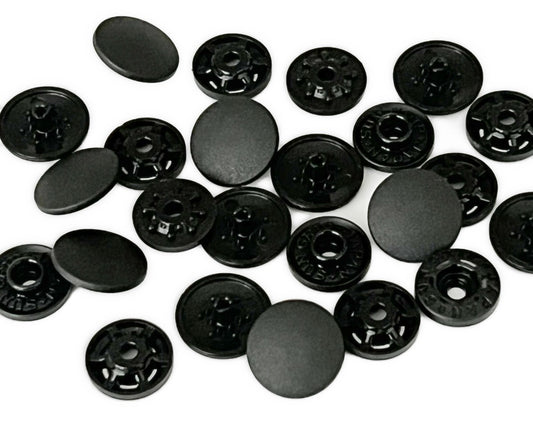 FingerSnap Tool-less Plastic Snap Fasteners 13mm