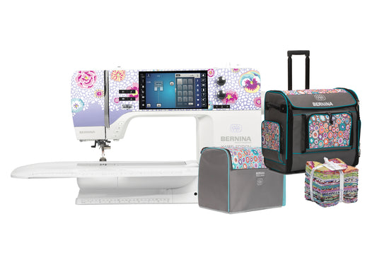 Bernina 770QE Plus Kaffe Special Edition Sewing and Quilting Machine - with FREE Gifts (999MBKAFFEGWP)