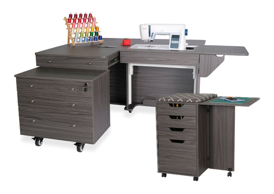 Kangaroo & Joey Dual Rail Electric Sewing Cabinet