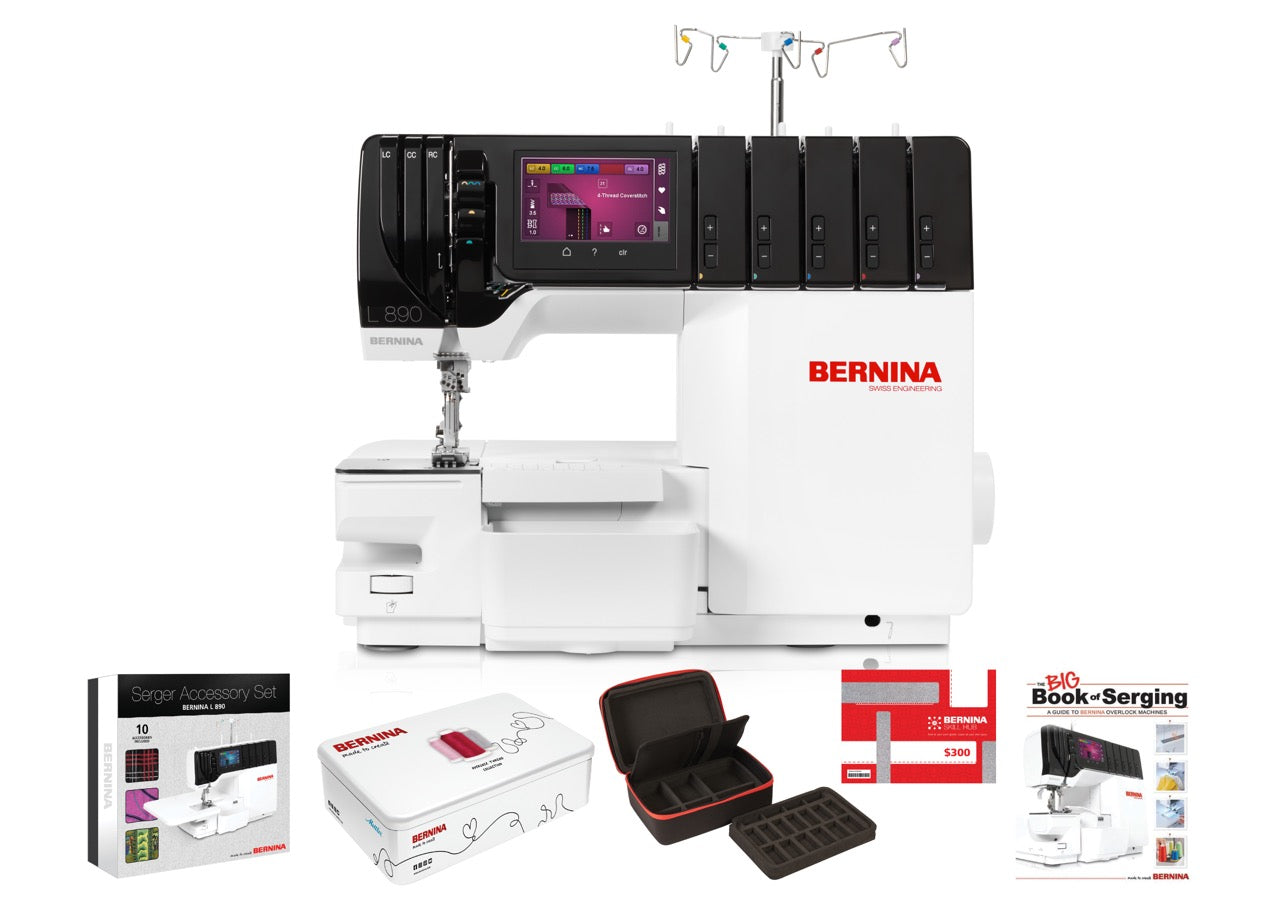 Bernina L 890 Overlock and Coverstitch Machine