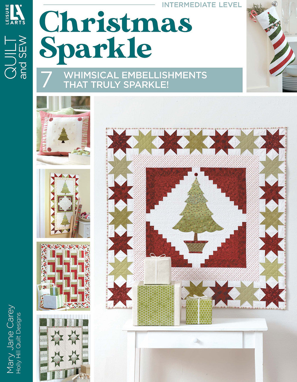 Christmas Sparkle Quilting Book by Mary Jane Carey