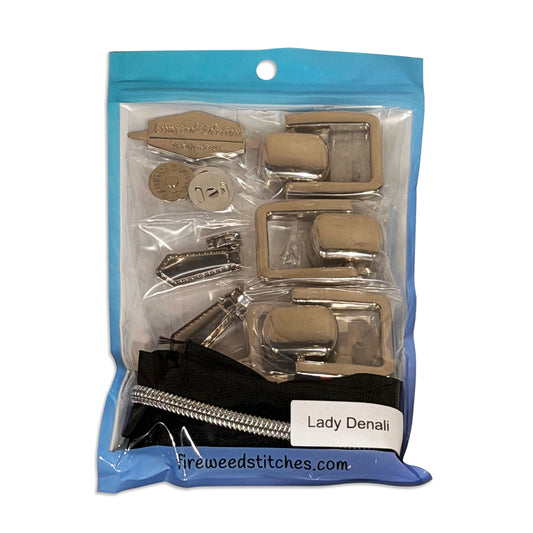 Lady Denali Bag Hardware Kit by Fireweed Stitches
