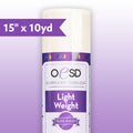 OESD Light Weight TearAway Stabilizer - 15" x 10yd