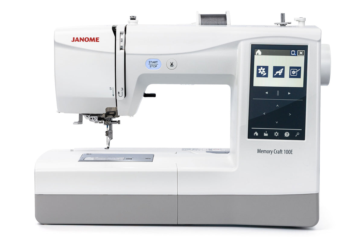 Janome Memory Craft 100E front view