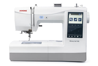 Janome Memory Craft 100E front view