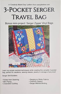 3-Pocket Serger Travel Bag Pattern