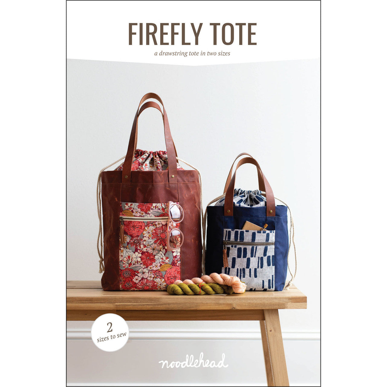 Noodlehead Firefly Tote Bag Sewing Pattern