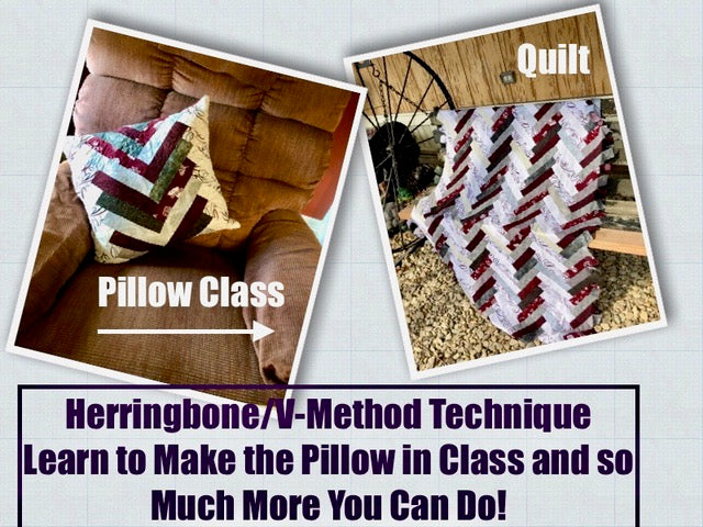 Herringbone Pillow Class