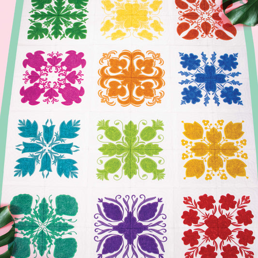 OESD Hawaiian Quilting Embroidery Design Collection