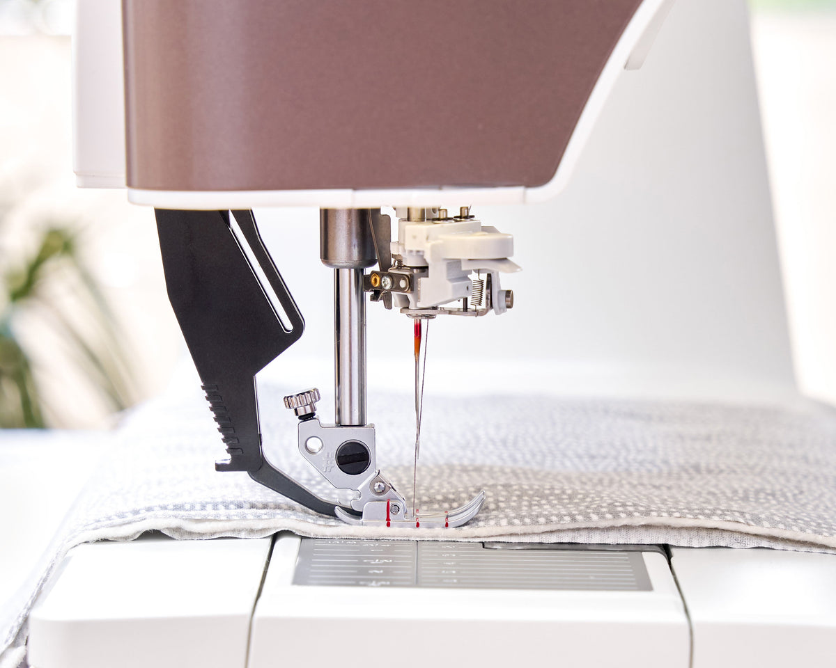Quick Quilt Settings with bobbin pick-up on the PFAFF creative icon 3