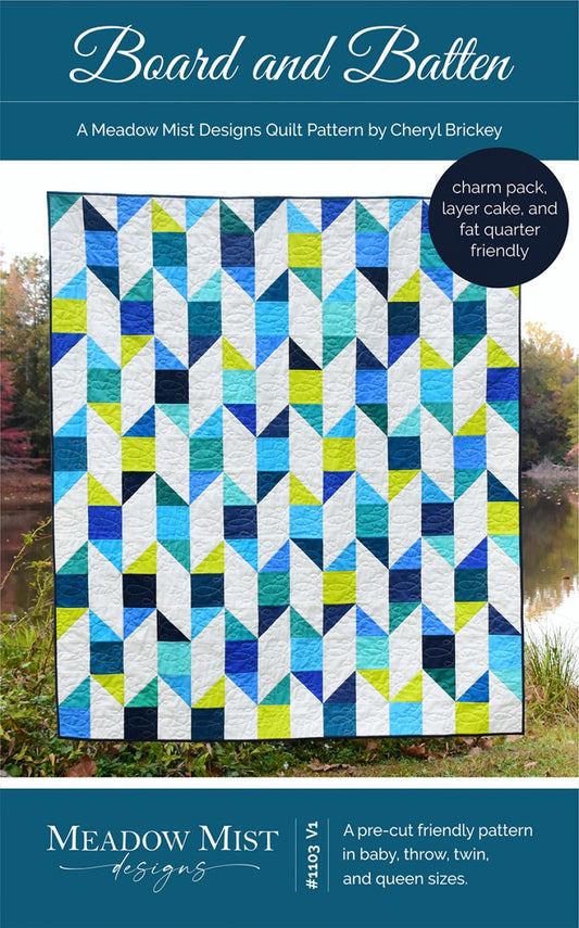 Board and Batten Baby Quilt Class