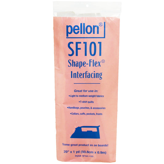 Pellon SF101 Shape-Flex Fusible Interfacing, 20in x 1yd