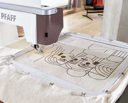 New embroidery unit on the PFAFF creative icon 3
