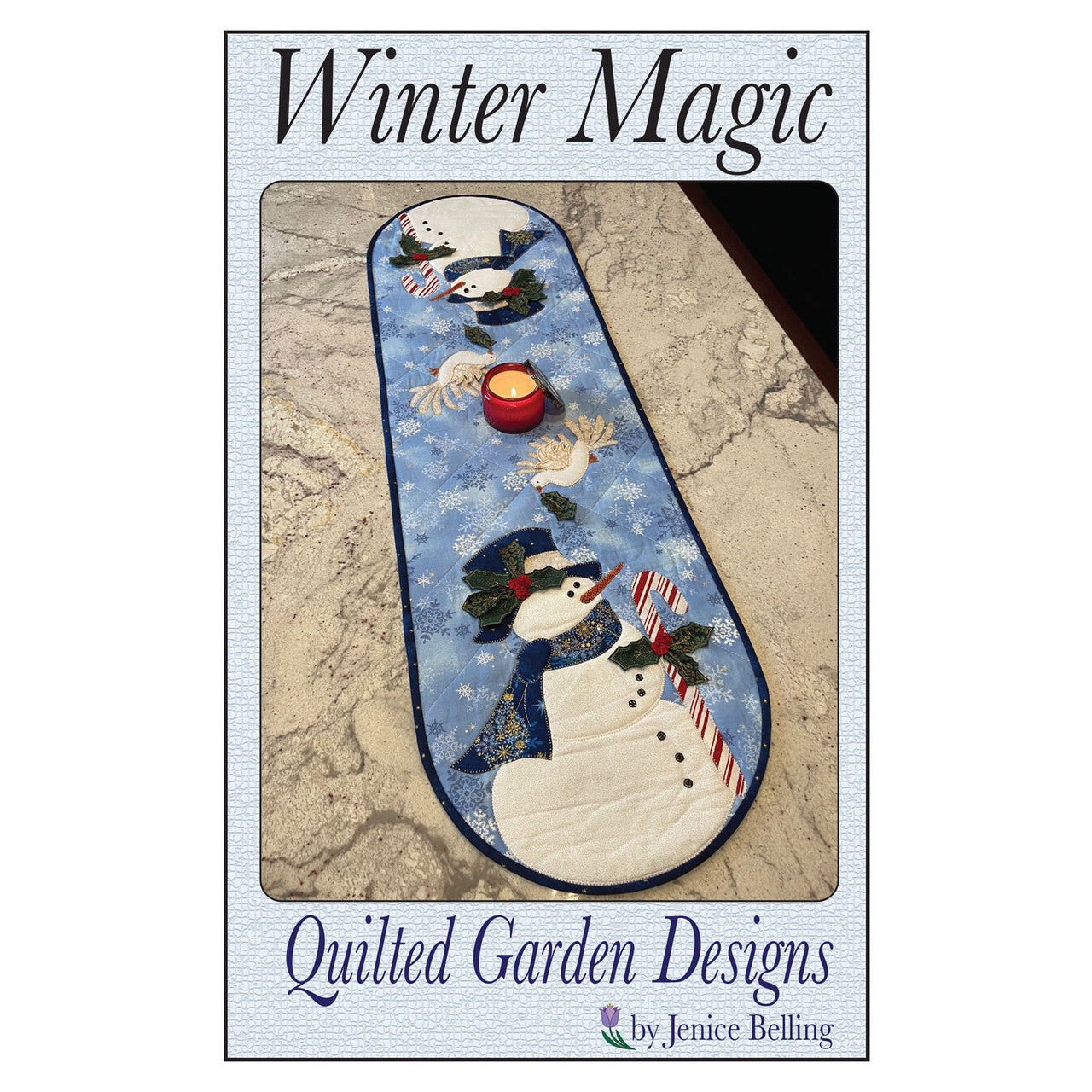 Winter Magic Table Runner Pattern