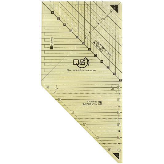 Quilters Select 3-in-1 Triangle & Square Combo Ruler