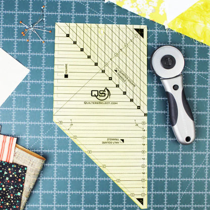 Quilters Select 3-in-1 Triangle & Square Combo Ruler