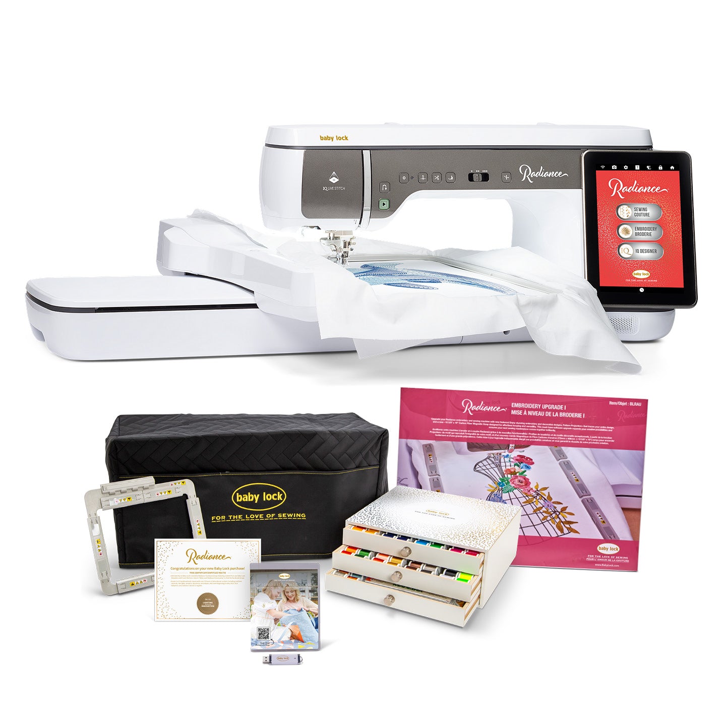 Baby Lock Radiance Sewing, Quilting & Embroidery Machine