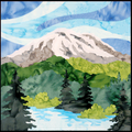 Mount Rainier - Laser Cut Applique Kit