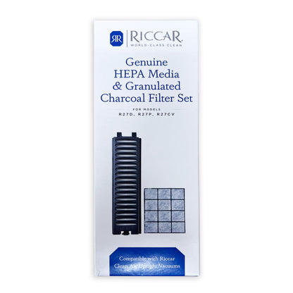 Riccar R25P Charcoal HEPA Filter Set