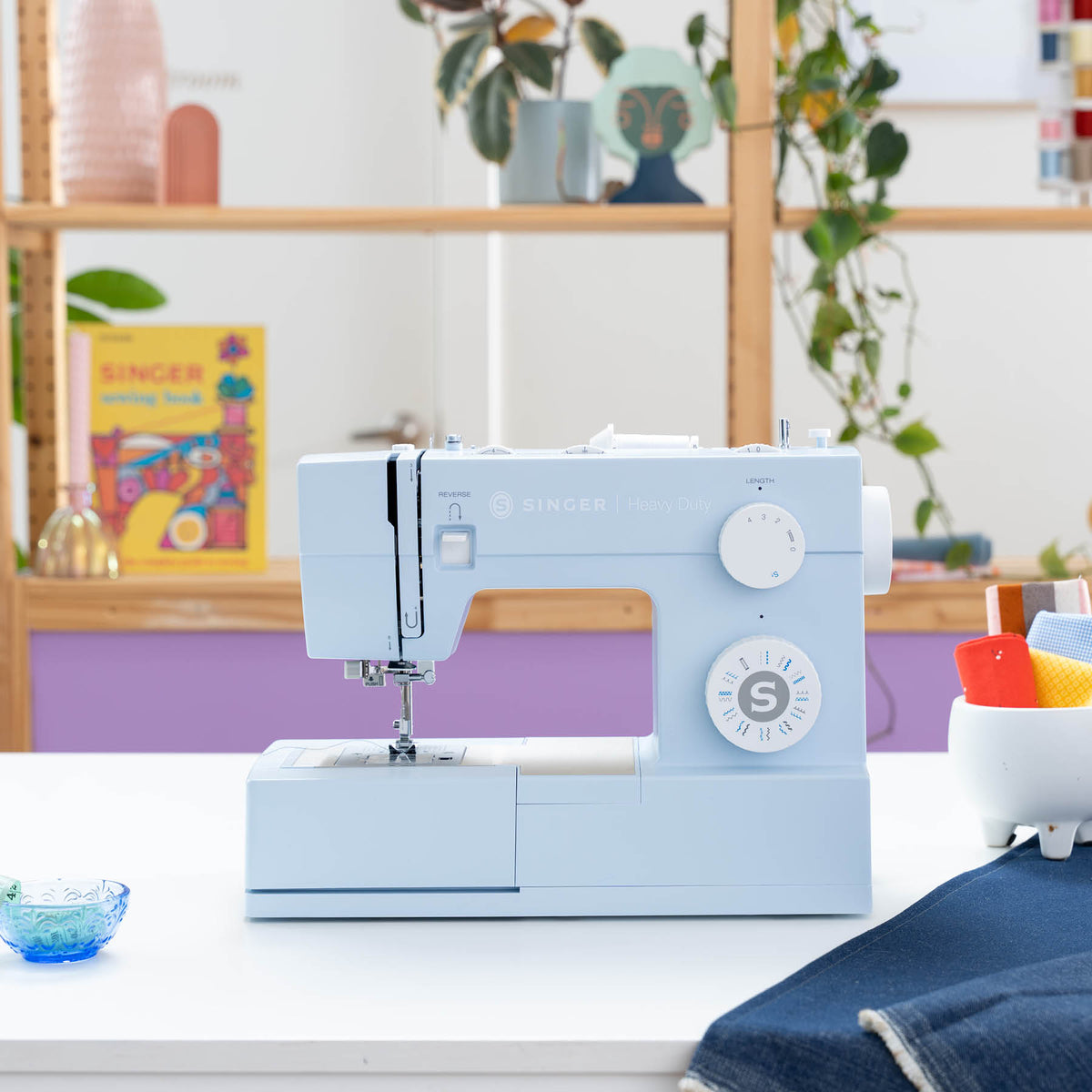 Singer Heavy Duty 4423 Meltwater Blue Sewing Machine