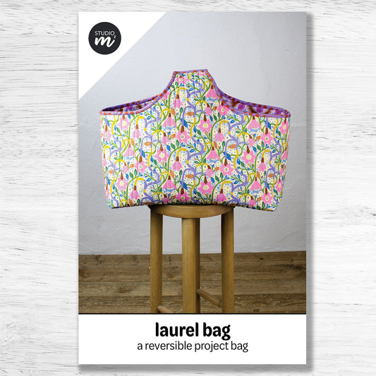 Laurel Bag sewing pattern by Studio M Squared