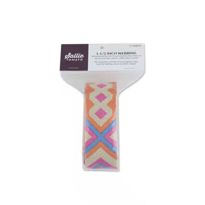 Sallie Tomato Webbing 1-1/2in x 3 yd