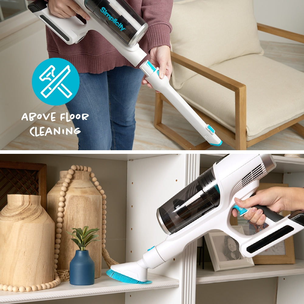 S67 attachments for cleaning furniture and cabinets above the floor