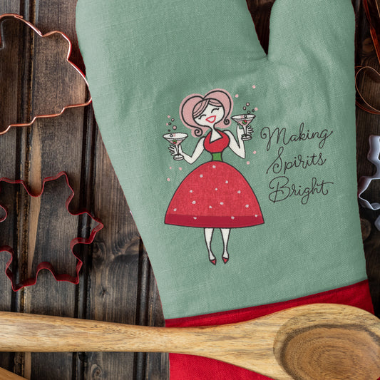 Scissortail Stitches Retro Christmas Ladies by Cynthia Frenette Design Collection