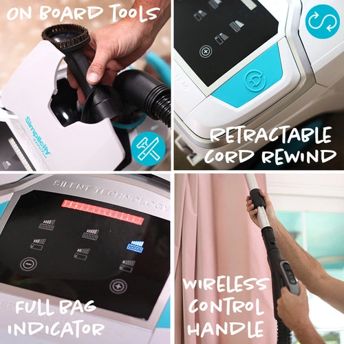 Tons of features for a great vacuuming experience