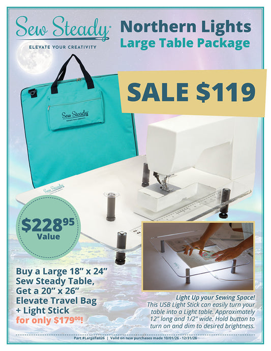 Sew Steady Large Holiday Table Package