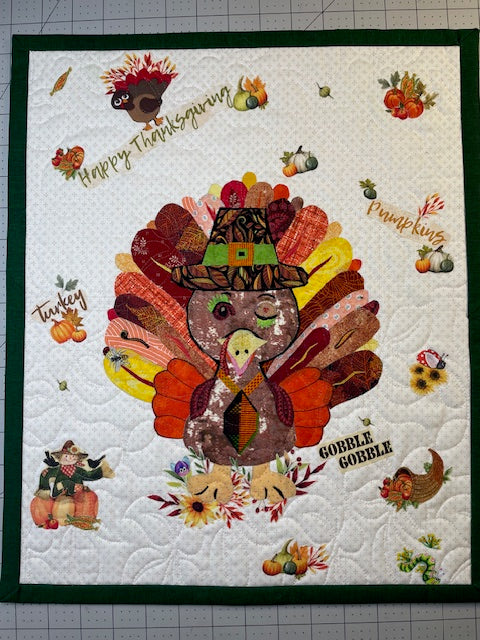 "Mr. Winky"  Thanksgiving Collage Class